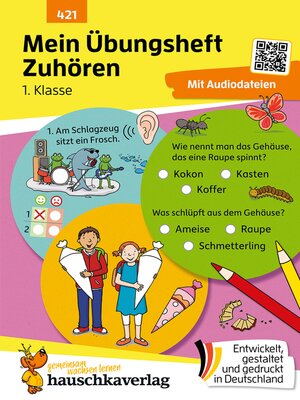 cover image of Mein Übungsheft--Zuhören und verstehen 1. Klasse